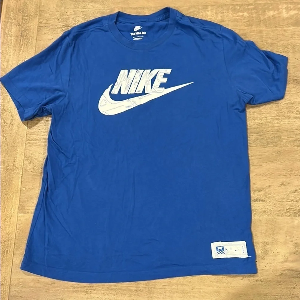 Nike Blue Short Sleeve Tee Essential Comfort